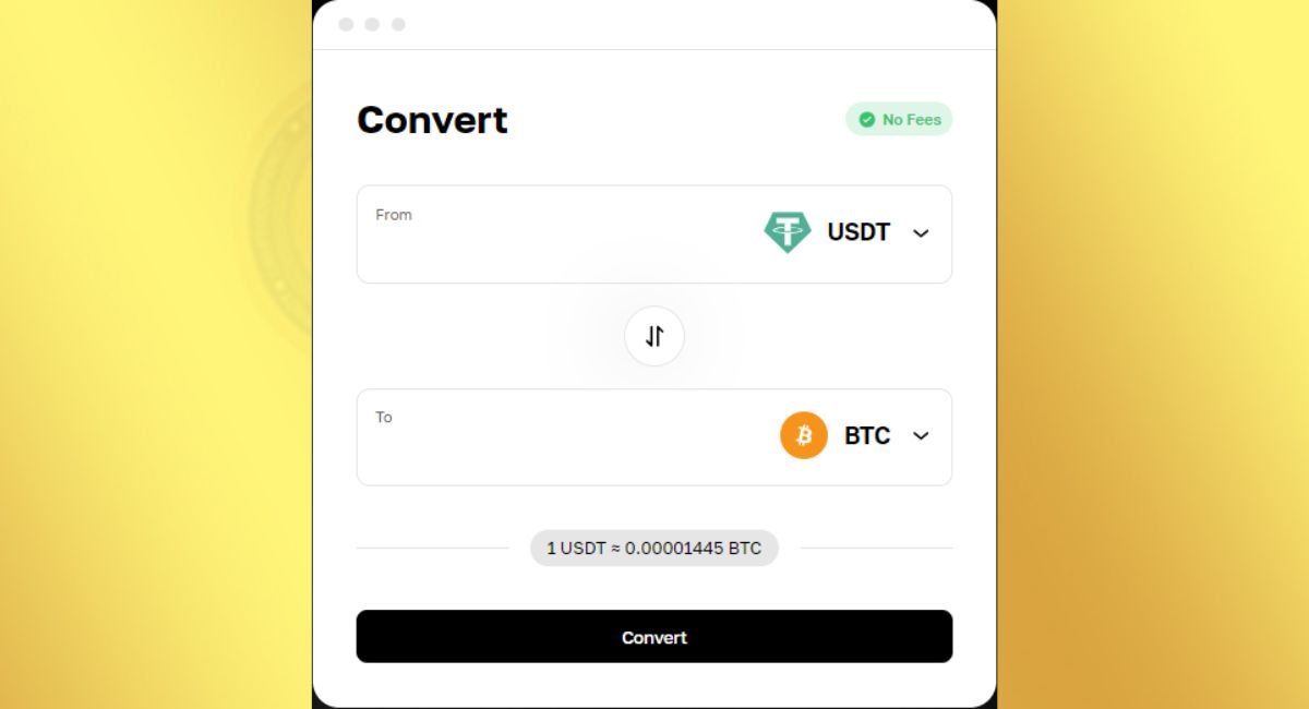 Cryptocurrency converter